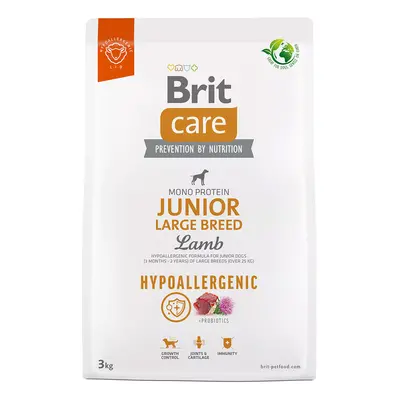 Brit Care Dog Hypoallergenic Junior Large Breed, jagnięcina i ryż - 3 kg