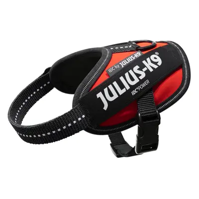 JULIUS-K9 IDC® Power szelki dla psa, czerwone - Rozm. 2XS: obwód klatki piersiowej 33 - 45 cm