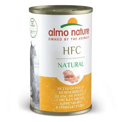 20 + 4 gratis! Almo Nature HFC, karma mokra dla kota, 24 x 140 g - Pierś z kurczaka