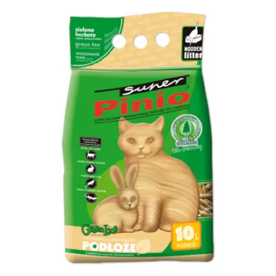 Benek Super Pinio żwirek dla kota - 10 l (ok. 5 kg), zielona herbata