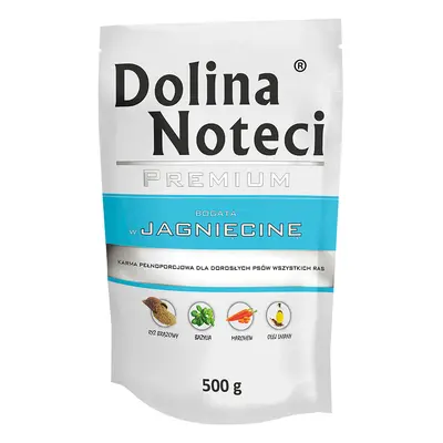 Megapakiet Dolina Noteci Premium w saszetkach, 40 x 500 g - Bogata w jagnięcinę