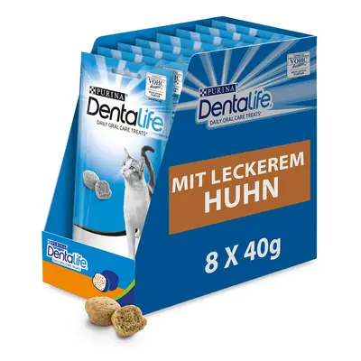 25% taniej! PURINA Dentalife przysmak dentystyczny, kurczak, 16 x 40 g - 16 x 40 g