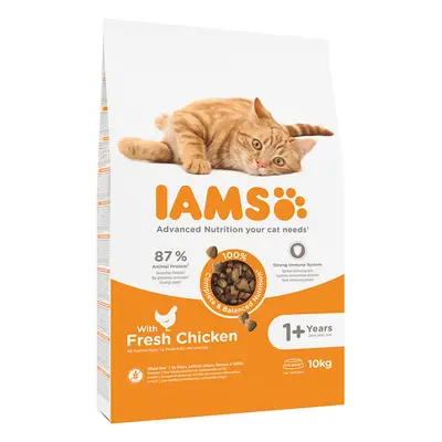 15% taniej! IAMS, karma sucha dla kota, 10 kg - Advanced Nutrition Adult Cat, kurczak