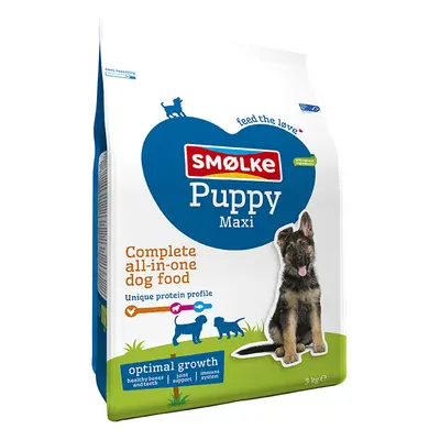 20% taniej! Smølke, sucha karma dla psa, 3 kg - Puppy Maxi Optimal Growth