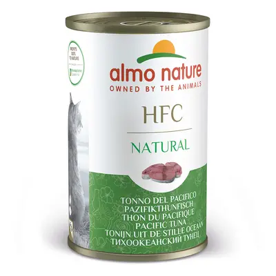 20 + 4 gratis! Almo Nature HFC, karma mokra dla kota, 24 x 140 g - Tuńczyk (Pacyfik)