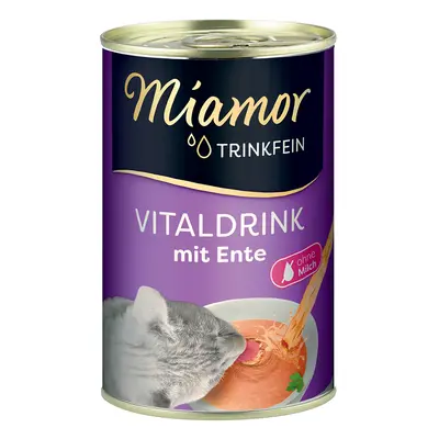 Miamor Vitaldrink napój dla kota, 6 x 135 ml - Kaczka