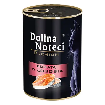 Dolina Noteci Premium, 24 x 400 g - Bogata w łososia