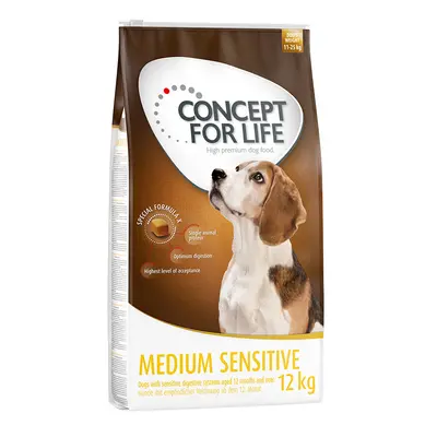 10% taniej! Concept for Life, karma sucha, 12 kg - Medium Sensitive