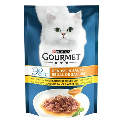 15% taniej! Gourmet Perle w sosie, karma mokra dla kota, różne rodzaje, 26 x 85 g - Genuss w sos