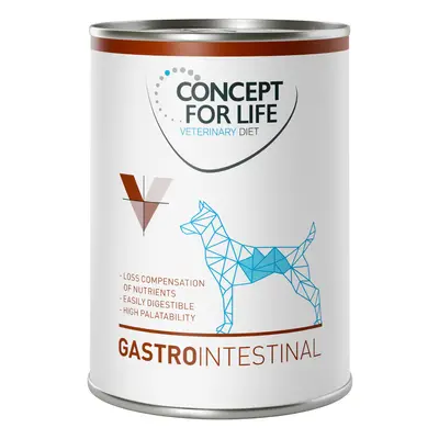 15% taniej! Concept for Life Veterinary Diet, karma mokra, 6 x 400 g - Gastro Intestinal