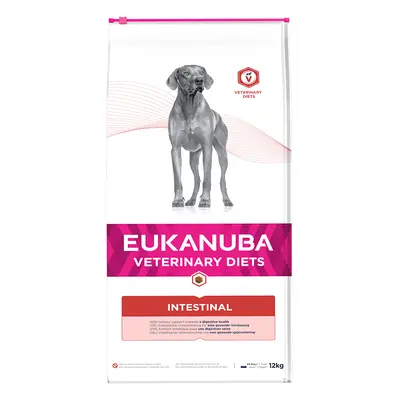 10% taniej! Eukanuba Veterinary Diets, karma sucha dla psa, 12 kg - Adult Intestinal