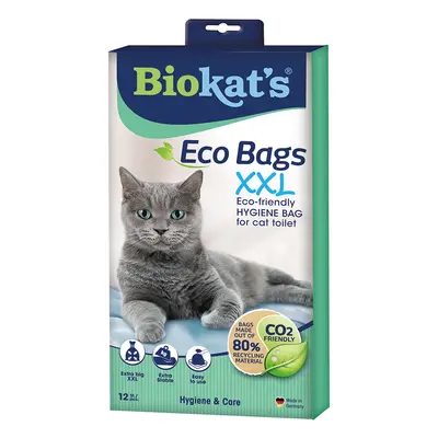 Biokat's Eco Bags XXL, worki do kuwety - 12 szt.