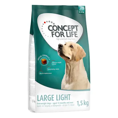 20% taniej! Concept for Life, 4 x 1 kg / 1,5 kg - Large Light, 4 x 1,5 kg