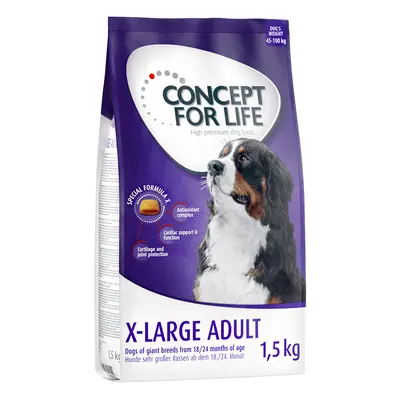 20% taniej! Concept for Life, 4 x 1 kg / 1,5 kg - X-Large Adult, 4 x 1,5 kg