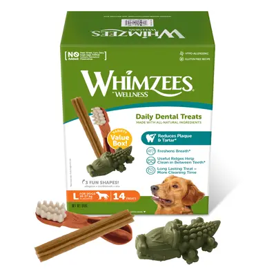 15% taniej! Whimzees by Wellness, przysmaki dla psa - Mix przysmaków, L: dla dużych psów (18 - 2