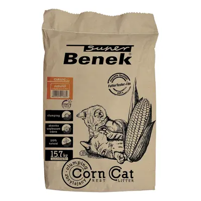 Benek Super CORNCat naturalny żwirek dla kota - 25 l (ok. 15,7 kg)