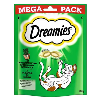 20% taniej! Przysmaki Dreamies, różne rodzaje - Przysmak dla kota, kocimiętka, 180 g