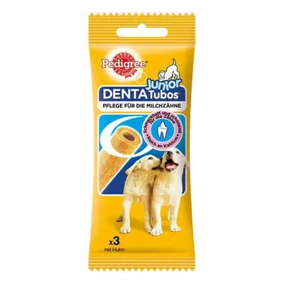 15% taniej! Przysmaki Pedigree dla psa, różne rodzaje - Dentatubos Puppy, 18 sztuk