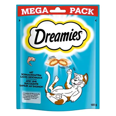 20% taniej! Dreamies, przysmaki dla kota, 60 g / 180 g / 350 g - Łosoś, 180 g