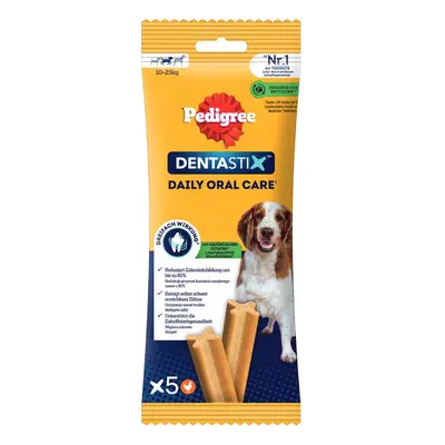 15% taniej! Przysmaki Pedigree dla psa, różne rodzaje - DentaStix, dla średnich psów (10–25 kg),