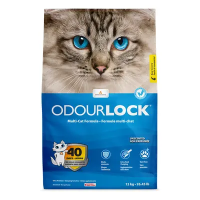 ODOURLOCK Bezzapachowy żwirek dla kota - 2 x 12 kg