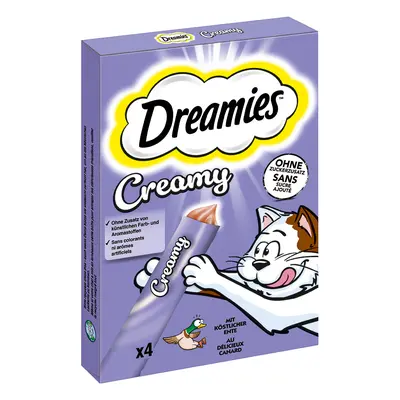 20% taniej! Przysmaki Dreamies, różne rodzaje - Creamy Snacks, kaczka (4 x 10 g)