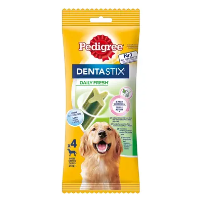 15% taniej! Przysmaki Pedigree dla psa, różne rodzaje - DentaStix Fresh, dla dużych psów, 154 g,