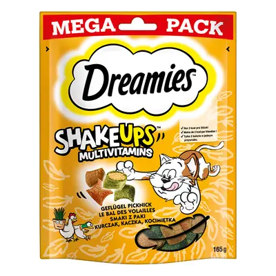 20% taniej! Przysmaki Dreamies, różne rodzaje - Shakeups Multivitamins, piknik drobiowy (165 g)