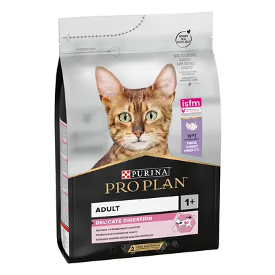 15% taniej! PURINA PRO PLAN, karma sucha dla kota, 3 kg - Adult Delicate Digestion, indyk