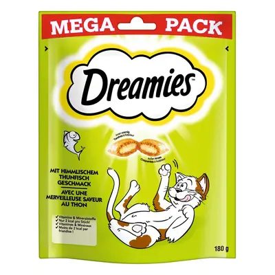 20% taniej! Przysmaki Dreamies, różne rodzaje - Przysmak dla kota, tuńczyk, 180 g