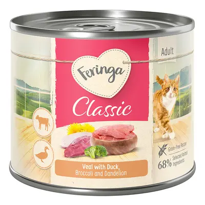 Feringa Classic Meat Menu, 6 x 200 g - Kaczka i cielęcina