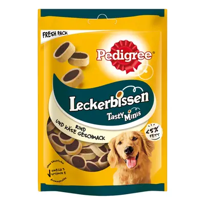 15% taniej! Przysmaki Pedigree dla psa, różne rodzaje - Leckerbissen, mini kawałki serowo-wołowe