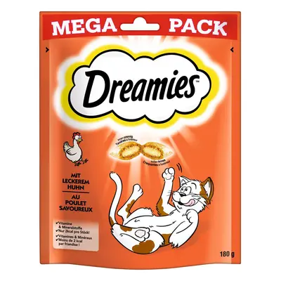 20% taniej! Dreamies, przysmaki dla kota, 60 g / 180 g / 350 g - Kurczak, 180 g