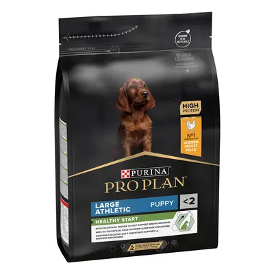 15% taniej! PURINA PRO PLAN, karma sucha dla psa, 3 kg / 7 kg - Large Athletic Puppy Healthy Sta