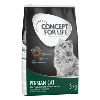 15% taniej! Concept for Life, karma sucha dla kota, 3 kg - Persian Adult - Ulepszona receptura!