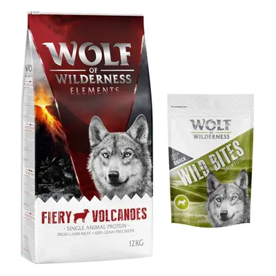 Wolf of Wilderness, sucha karma dla psa, 12 kg + przysmak Wild Bites, 180 g gratis! - „Fiery Vol