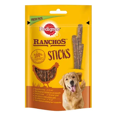 15% taniej! Przysmaki Pedigree dla psa, różne rodzaje - Ranchos Sticks, wątroba drobiowa, 60 g