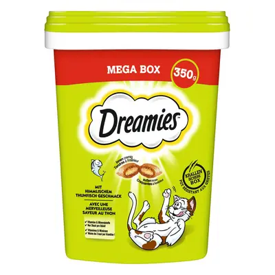 20% taniej! Przysmaki Dreamies, różne rodzaje - Megatub, tuńczyk, 350 g