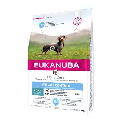 10% taniej! Eukanuba Daily Care, karma sucha dla psa, 2,3 kg - Weight Control Small/Medium Adult