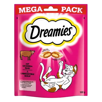 20% taniej! Przysmaki Dreamies, różne rodzaje - Przysmak dla kota, wołowina, 180 g