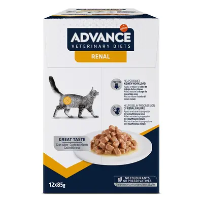 20 + 4 gratis! Advance Veterinary Diets Feline, karma mokra dla kota, 24 x 85 g - Renal