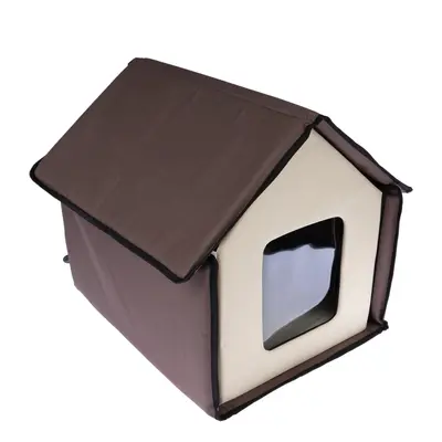 TIAKI Bola ogrzewany domek dla kota - Dł. x szer. x wys.: 48 x 42 x 45 cm