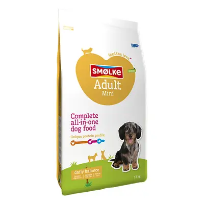 15% taniej! Smølke, sucha karma dla psa, 2 x 12 kg - Adult Mini Daily Balance