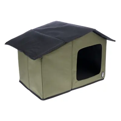 TIAKI domek dla kota Camo - Dł. x szer. x wys.: 58 x 42 x 37 cm
