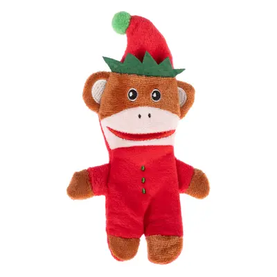 TIAKI zabawka dla kota, świąteczna małpka - 1 szt.