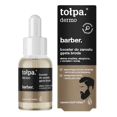 tołpa. dermo barber. booster do zarostu gęsta broda, 30 ml