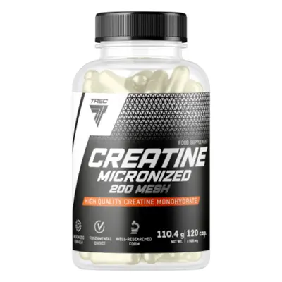 Kreatyna Monohydrat Trec Nutrition Creatine Micronized 200 MESH 120kaps