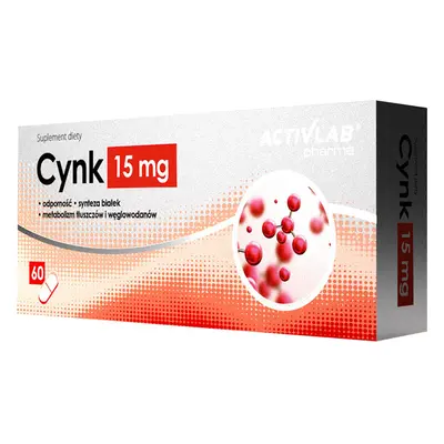 Minerały Cynk Activlab Cynk 15 mg 60kaps