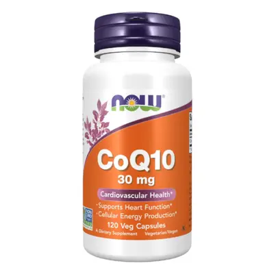 Zdrowe Serce Koenzym Q10 Now Foods CoQ10 30mg 120vkaps