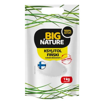 Zdrowa Żywność Ksylitol Big Nature Ksylitol Fiński (Cukier Brzozowy) 1kg